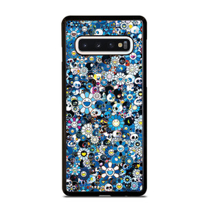 TAKASHI MURAKAMI FLOWERS BLUE Samsung Galaxy S10 Case