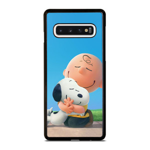 THE PEANUTS SNOOPY AND CHARLIE BROWN Samsung Galaxy S10 Case THE PEANUTS SNOOPY AND CHARLIE BROWN Samsung Galaxy S10 Case