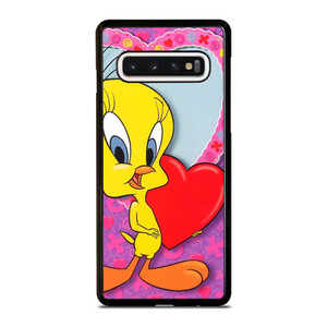 TWEETY BIRD LOVE LOONEY TUNES Samsung Galaxy S10 Case TWEETY BIRD LOVE LOONEY TUNES Samsung Galaxy S10 Case