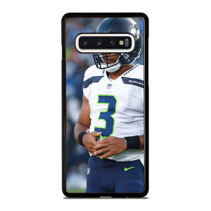WILSON SEATTLE SEAHAWKS WHITE JERSEY Samsung Galaxy S10 Case WILSON SEATTLE SEAHAWKS WHITE JERSEY Samsung Galaxy S10 Case