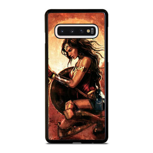 WONDER WOMAN SUPER HERO DC ART Samsung Galaxy S10 Case WONDER WOMAN SUPER HERO DC ART Samsung Galaxy S10 Case
