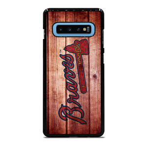 ATLANTA BRAVES BASEBALL WOOD Samsung Galaxy S10 Plus Case