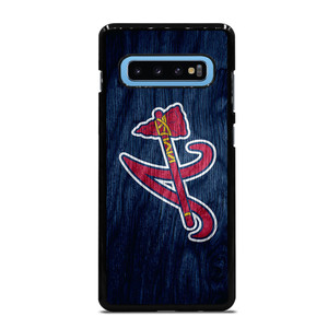 ATLANTA BRAVES MLB WOODEN LOGO Samsung Galaxy S10 Plus Case ATLANTA BRAVES MLB WOODEN LOGO Samsung Galaxy S10 Plus Case