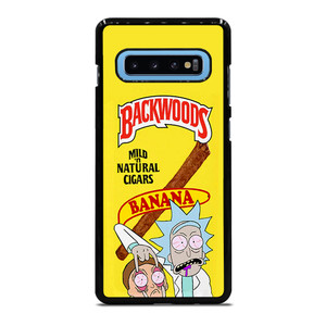 BACKWOODS RICK AND MORTY YELLOW Samsung Galaxy S10 Plus Case