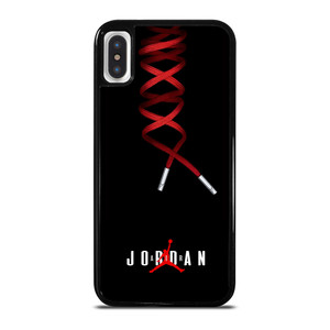 AIR JORDAN LOGO SHOELACE iPhone X / XS Case