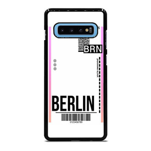 BERLIN BOARDING PASS Samsung Galaxy S10 Plus Case BERLIN BOARDING PASS Samsung Galaxy S10 Plus Case