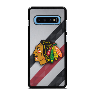 CHICAGO BLACK HAWKS NHL HOCKEY TEAM LOGO Samsung Galaxy S10 Plus Case CHICAGO BLACK HAWKS NHL HOCKEY TEAM LOGO Samsung Galaxy S10 Plus Case