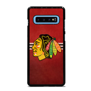 CHICAGO BLACK HAWKS RED LOGO Samsung Galaxy S10 Plus Case