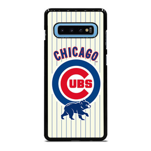 CHICAGO CUBS BASEBALL STRIPES LOGO Samsung Galaxy S10 Plus Case
