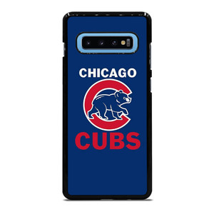 CHICAGO CUBS BLUE RED LOGO BASEBALL Samsung Galaxy S10 Plus Case