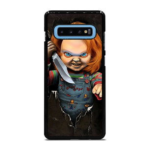 CHUCKY SCARY DOLL KNIFE Samsung Galaxy S10 Plus Case