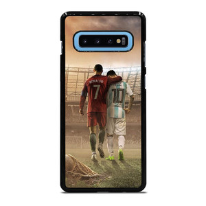 CRISTIANO RONALDO AND LIONEL MESSI Samsung Galaxy S10 Plus Case
