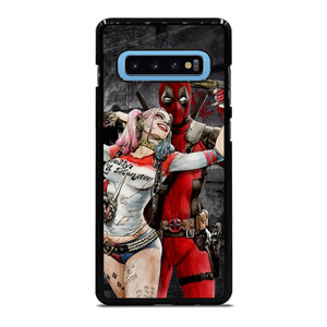 DEADPOOL HARLEY QUINN ART LOVE Samsung Galaxy S10 Plus Case
