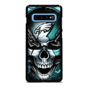 PHILADELPHIA EAGLES SKULL LOGO Samsung Galaxy S10 Plus Case PHILADELPHIA EAGLES SKULL LOGO Samsung Galaxy S10 Plus Case