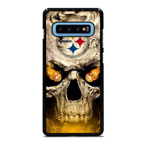 PITTSBURGH STEELERS FOOTBALL SKULL Samsung Galaxy S10 Plus Case