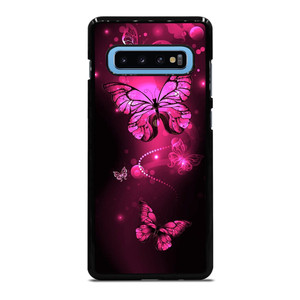 PURPLE BITTERFLY PINK Samsung Galaxy S10 Plus Case