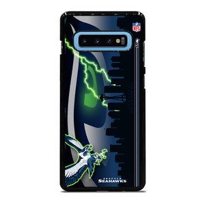 SEATTLE SEAHAWKS LOGO NFL TEAM MASCOT Samsung Galaxy S10 Plus Case