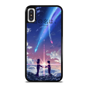 ANIME MOVIE YOUR NAME KIMI NO NAMAE WA SPARKLING COMET iPhone X / XS Case ANIME MOVIE YOUR NAME KIMI NO NAMAE WA SPARKLING COMET iPhone X / XS Case