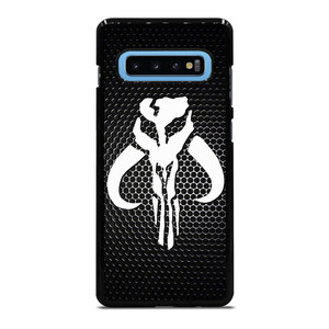 STAR WARS MANDALORIAN LOGO CARBON Samsung Galaxy S10 Plus Case