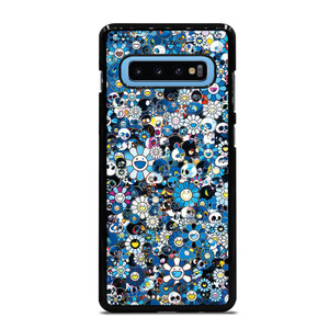 TAKASHI MURAKAMI FLOWERS BLUE Samsung Galaxy S10 Plus Case