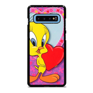 TWEETY BIRD LOVE LOONEY TUNES Samsung Galaxy S10 Plus Case TWEETY BIRD LOVE LOONEY TUNES Samsung Galaxy S10 Plus Case