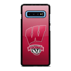 WISCONSIN BADGER LOGO UNIVERSITY FOOTBALL TEAM Samsung Galaxy S10 Plus Case WISCONSIN BADGER LOGO UNIVERSITY FOOTBALL TEAM Samsung Galaxy S10 Plus Case