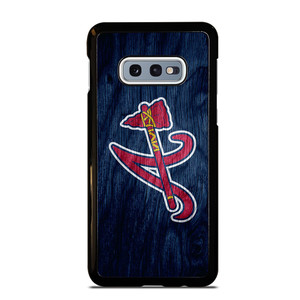 ATLANTA BRAVES MLB WOODEN LOGO Samsung Galaxy S10e Case