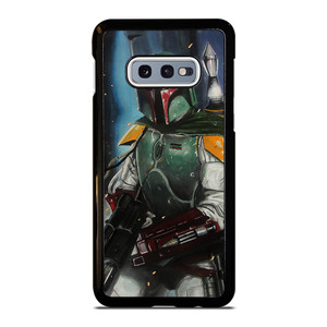 BOBA FETT STAR WARS ART Samsung Galaxy S10e Case BOBA FETT STAR WARS ART Samsung Galaxy S10e Case
