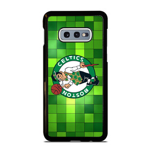 BOSTON CELTICS BASKETBALL SQUARE LOGO Samsung Galaxy S10e Case BOSTON CELTICS BASKETBALL SQUARE LOGO Samsung Galaxy S10e Case