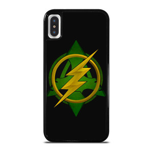 ARROW VS THE FLASH LOGO iPhone X / XS Case