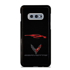 CORVETTE STINGRAY C8 CAR LOGO Samsung Galaxy S10e Case CORVETTE STINGRAY C8 CAR LOGO Samsung Galaxy S10e Case
