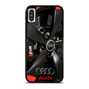 AUDI VELG LOGO BLACK iPhone X / XS Case AUDI VELG LOGO BLACK iPhone X / XS Case