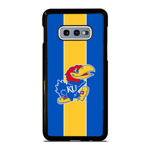KANSAS JAYHAWKS STRIPS Samsung Galaxy S10e Case KANSAS JAYHAWKS STRIPS Samsung Galaxy S10e Case