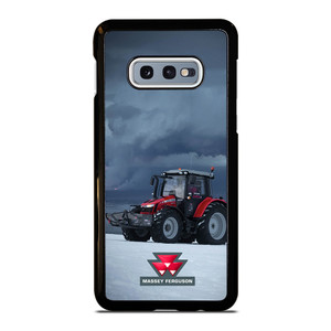MASSEY FERGUSON TRACKTORS SNOW Samsung Galaxy S10e Case MASSEY FERGUSON TRACKTORS SNOW Samsung Galaxy S10e Case