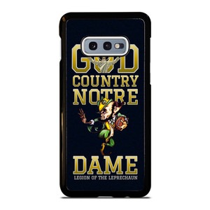 NOTRE DAME FIGHTING GOD COUNTRY Samsung Galaxy S10e Case