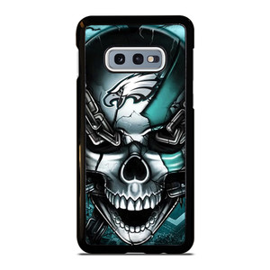 PHILADELPHIA EAGLES SKULL LOGO Samsung Galaxy S10e Case PHILADELPHIA EAGLES SKULL LOGO Samsung Galaxy S10e Case
