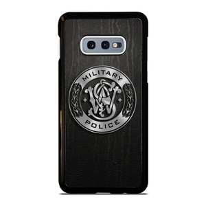 SMITH AND WESSON MILITARY POLICE METAL LOGO Samsung Galaxy S10e Case