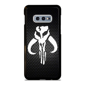 STAR WARS MANDALORIAN LOGO CARBON Samsung Galaxy S10e Case STAR WARS MANDALORIAN LOGO CARBON Samsung Galaxy S10e Case