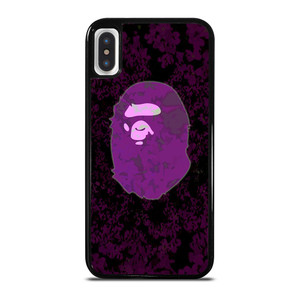 BAPE LOGO VIOLET iPhone X / XS Case