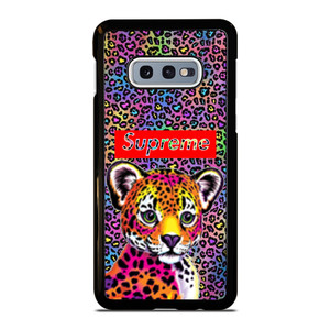 SUPREME LISA FRANK LEOPARD Samsung Galaxy S10e Case