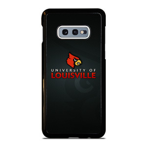 UNIVERSITY OF LOUISVILLE CARDINALS FOOTBALL LOGO MASCOT Samsung Galaxy S10e Case