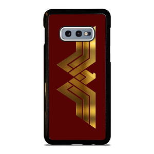 WONDER WOMAN SYMBOL GOLD Samsung Galaxy S10e Case WONDER WOMAN SYMBOL GOLD Samsung Galaxy S10e Case