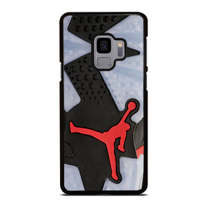 AIR JORDAN BLACK RED SOLE Samsung Galaxy S9 Case AIR JORDAN BLACK RED SOLE Samsung Galaxy S9 Case