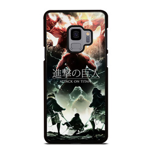 ATTACK ON TITAN ALL CHARACTER FINAL Samsung Galaxy S9 Case