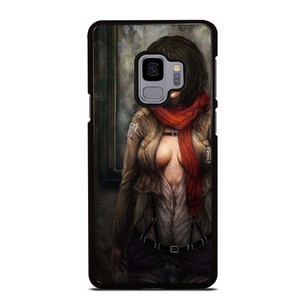 ATTACK ON TITAN MIKASA ACKERMAN DARK Samsung Galaxy S9 Case