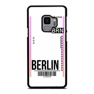 BERLIN BOARDING PASS Samsung Galaxy S9 Case BERLIN BOARDING PASS Samsung Galaxy S9 Case