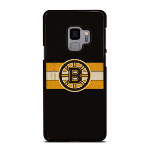 BOSTON BRUINS HOECKY TEAM EMBLEM Samsung Galaxy S9 Case BOSTON BRUINS HOECKY TEAM EMBLEM Samsung Galaxy S9 Case