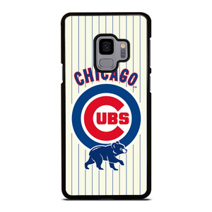 CHICAGO CUBS BASEBALL STRIPES LOGO Samsung Galaxy S9 Case
