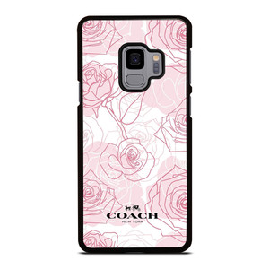 COACH NEW YORK PINK ROSES Samsung Galaxy S9 Case COACH NEW YORK PINK ROSES Samsung Galaxy S9 Case