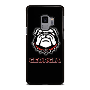 GEORGIA BULLDOGS BLACK WALL Samsung Galaxy S9 Case
